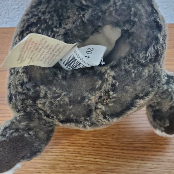 Plush 10" Folkmanis Baby Dutch Rabbit Hand Puppet - Picture 6 of 7